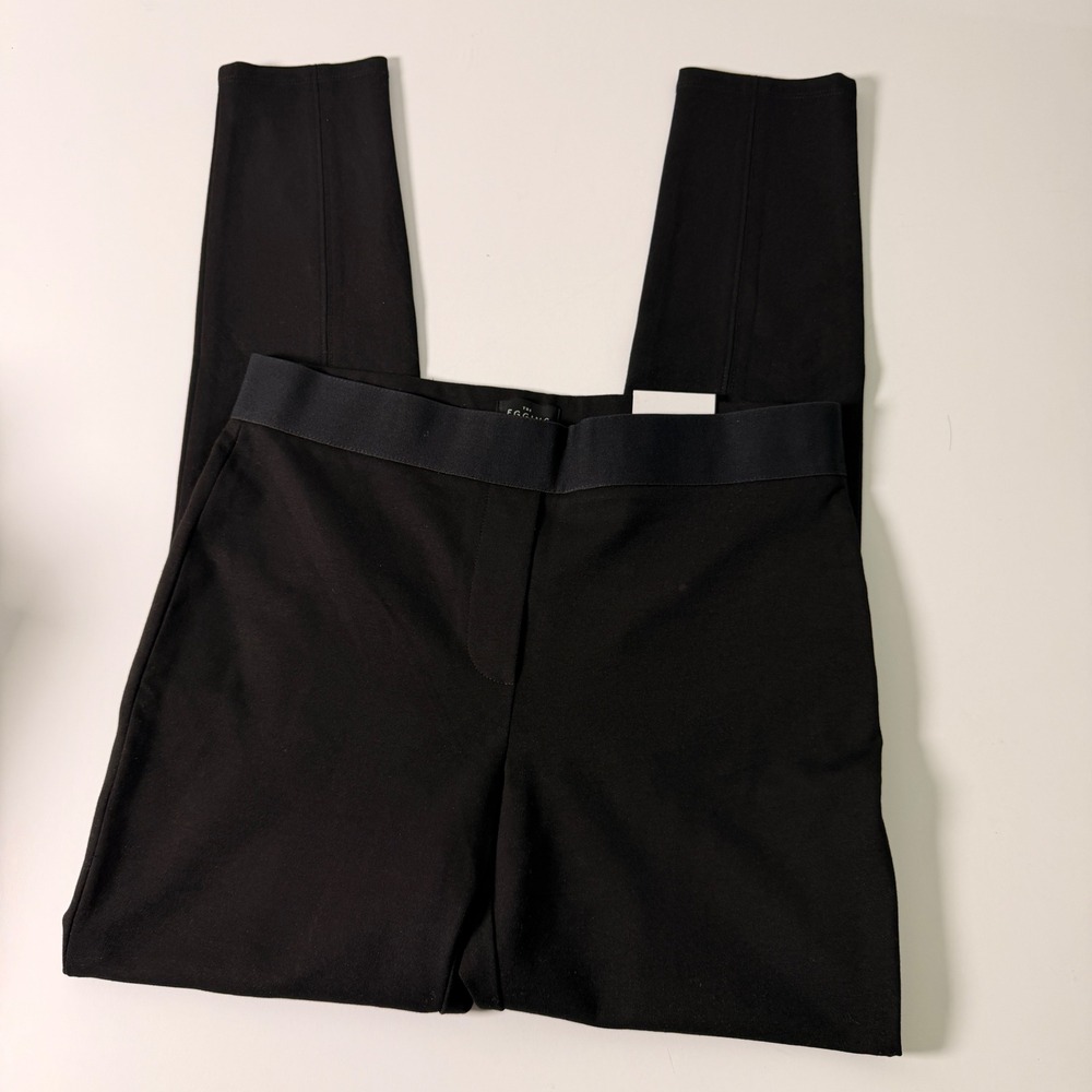 White House Black Market The Body Comfort Side Zip Leggings Black 6R